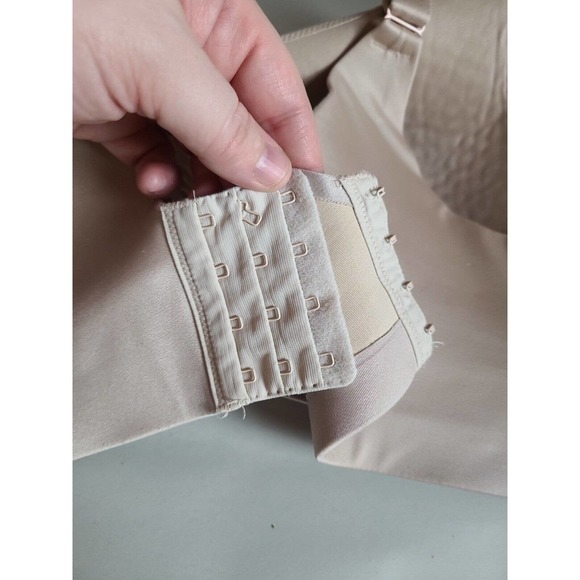 Catherines Intimates Beige Full Coverage Adjustable Strap Underwire Bra Size 44C - Picture 4 of 5